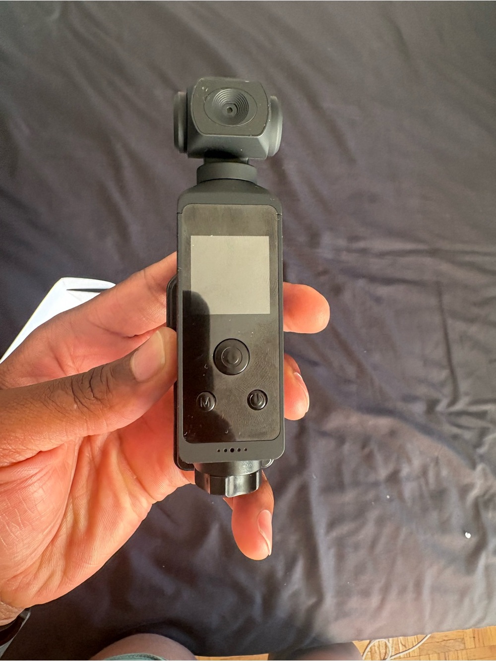 Compact Black Handheld Camera